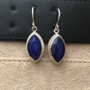 Anna Beck Lapis Marquis Drop Earrings
